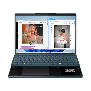 Lenovo Yoga Book 9 13IMU9 Series 1 Intel Core Ultra 7 155U 16GB RAM, 1TB SSD 13.3 Inch 2.8K OLED WQHD Touch Display Tidal Teal Laptop